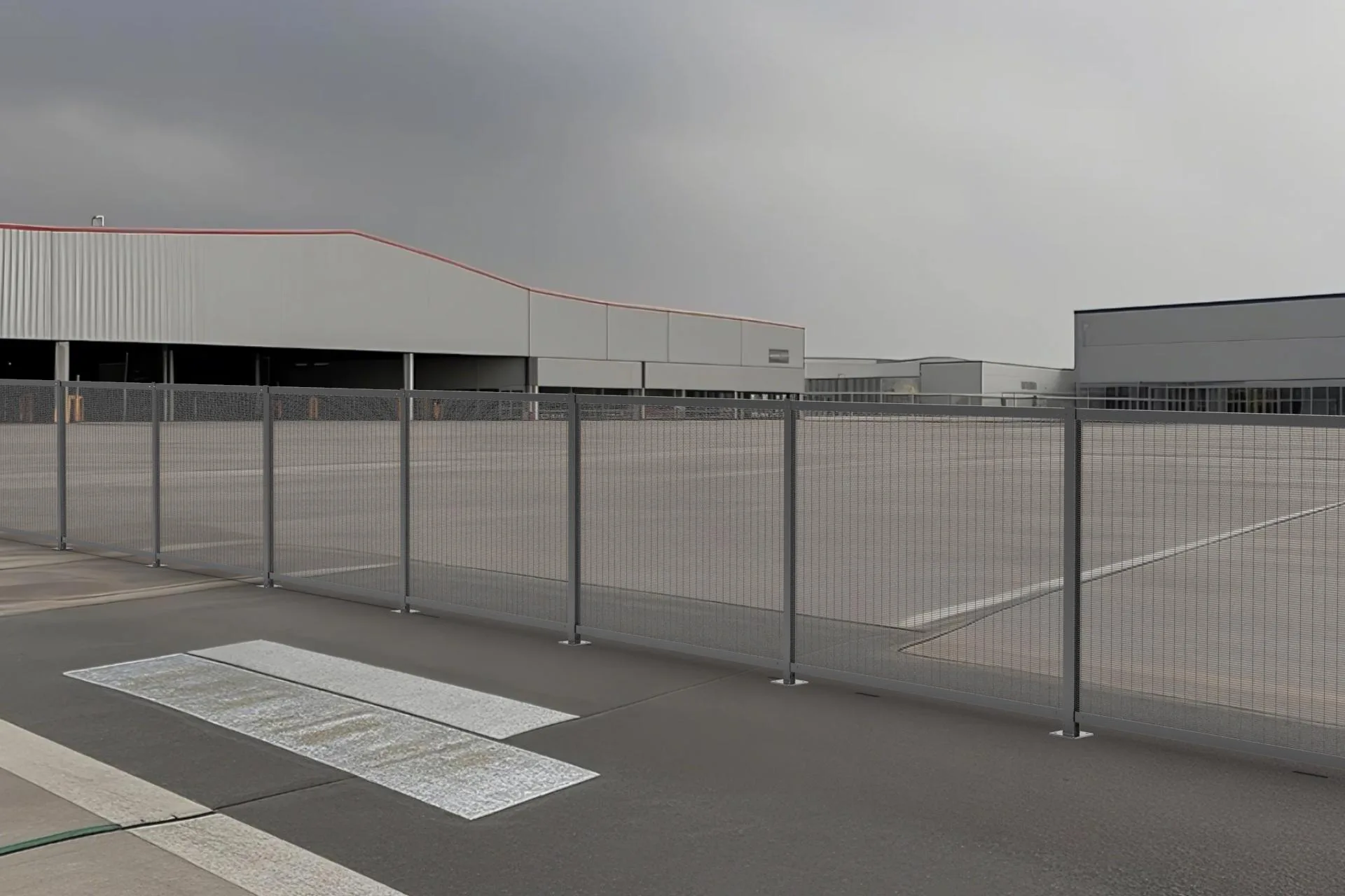 358 Mesh Fencing in factory