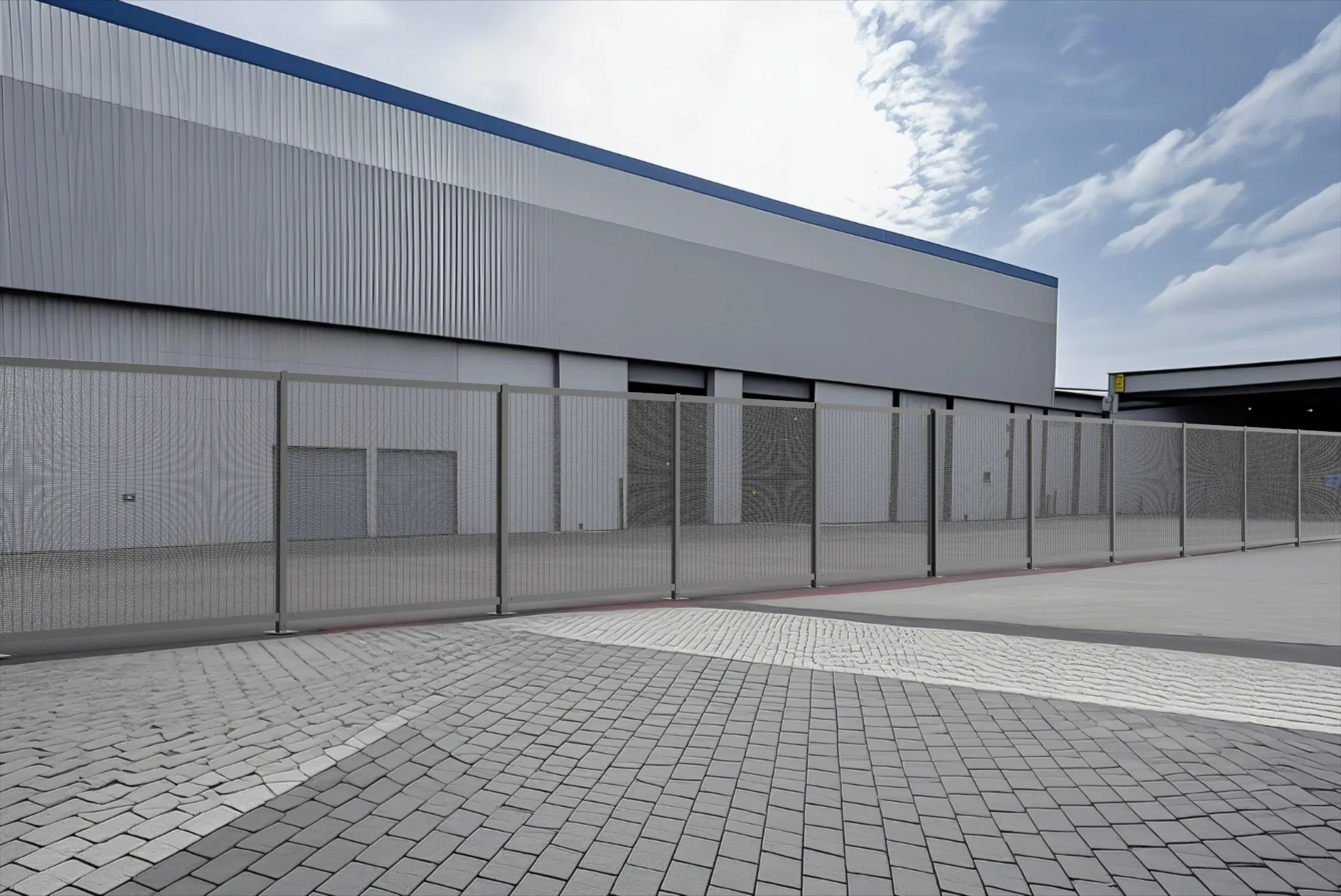 358 Mesh Fencing Application