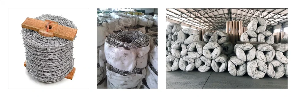 Barbed Wire Mesh Fence-Packing