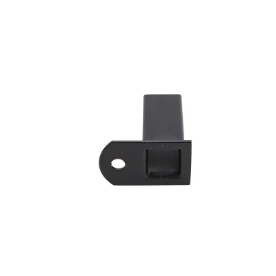 Black Fence Rail Mounting Bracket