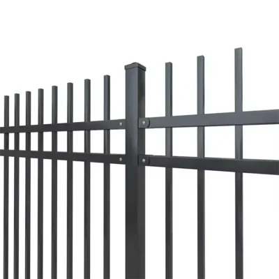 Black Rod Top Rackable Fence Panels