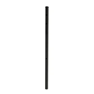 Black Steel Inground Post
