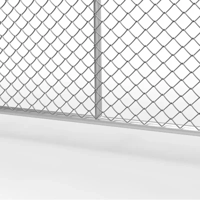 Chain Link Temporary Fence wire detail