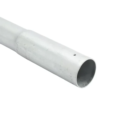 Chain link fence post detail