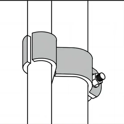 Clamp-On Hinges Application