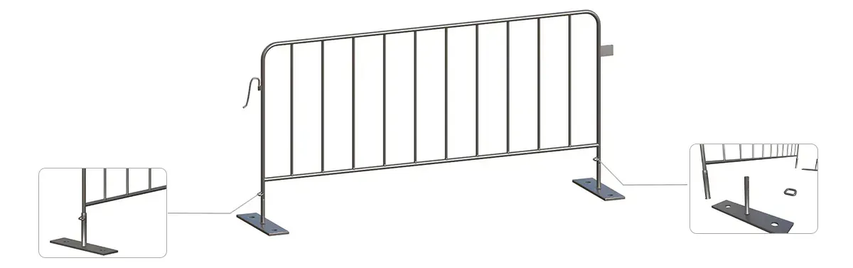 Crowd Control Barrier Product Details