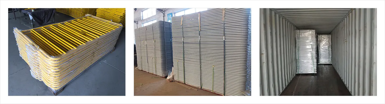 Crowd Control Barriers Packaging