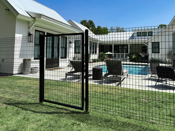 Euro Fence Gate near pool