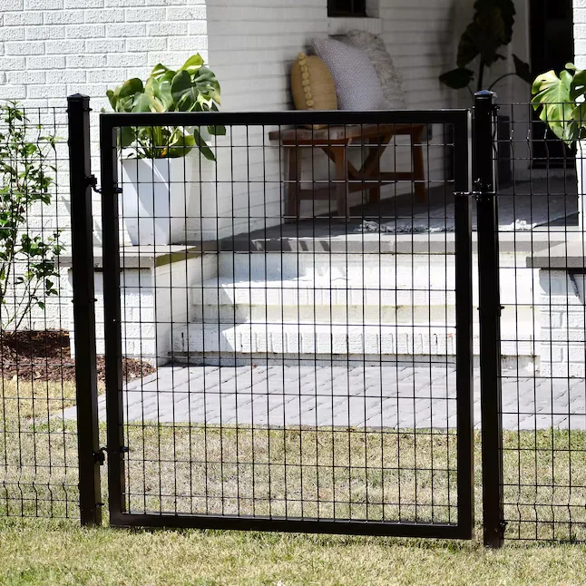 Euro Fence Gate in residential