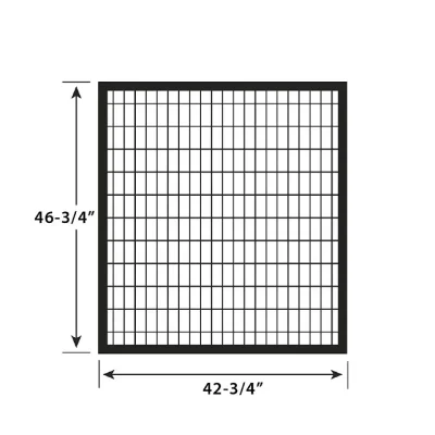 Euro Fence Gate size