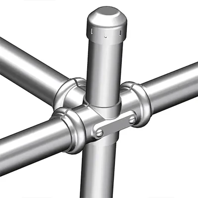 Fence Pipe Side Outlet Cross usage