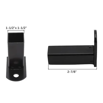 Fence Rail Internal Mounting Brackets Size