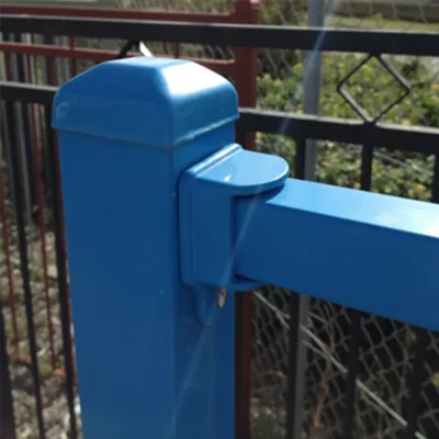 Fence Single-Lug Rail Brackets Application