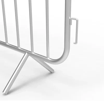 Fixed Leg Crowd Control Barrier Detail