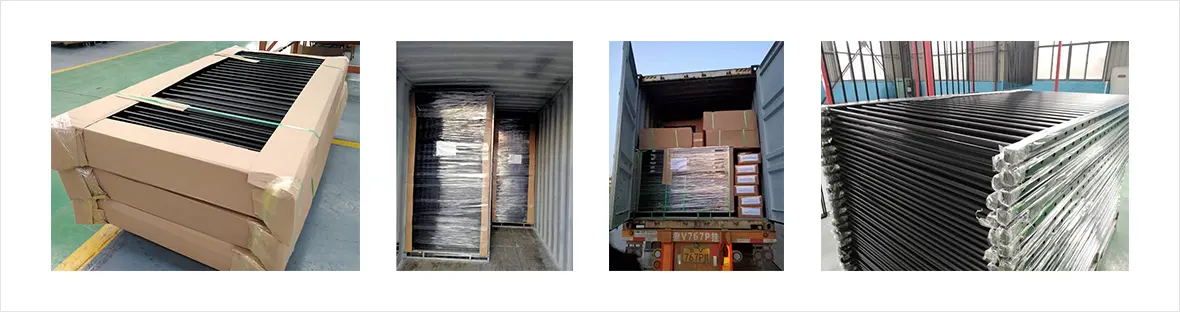 Flat Top Rackable Fence Packaging