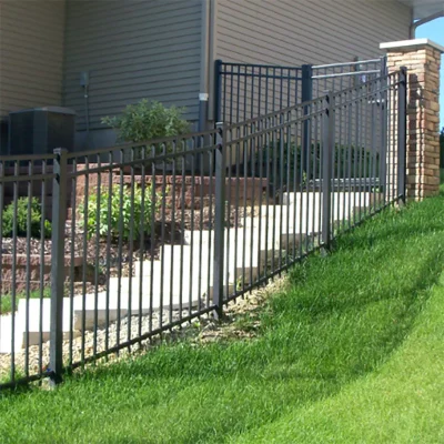 Flat top Rackable Fence Application