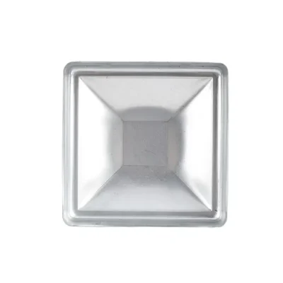 Galvanized Square Steel Post Caps