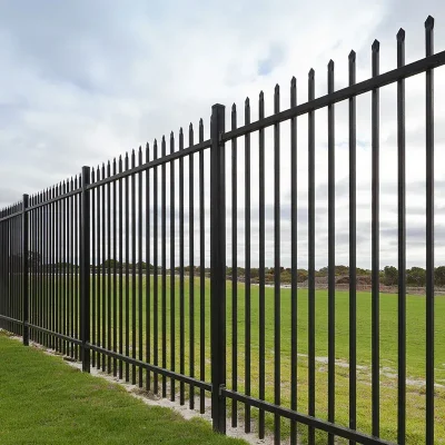 Galvanized Steel Garrison Fencing Application