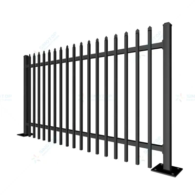 Galvanized Steel Garrison Fencing