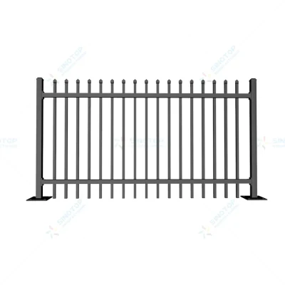 Galvanized Steel Garrison Fencing