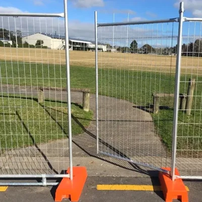 Galvanized Temporary Wire Mesh Fence for entrance