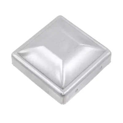 Metal Steel Fence Post Caps