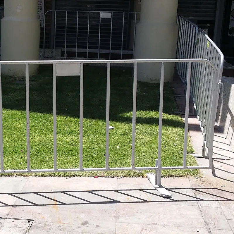 Metal Steel Temporary Portable Barriers Application