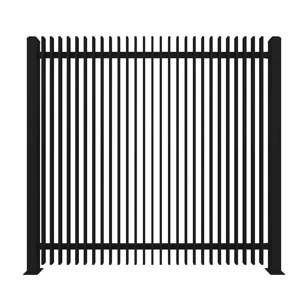 Metal Vertical Blade Fence Panel