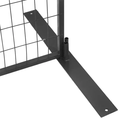 Powder Coated Temporary Fence Gate Detail
