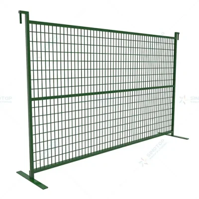 Powder Coated Temporary Fence Detail