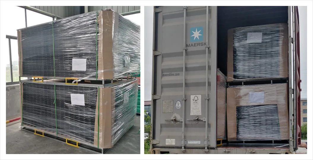 Rod Top Fence Panel Packaging