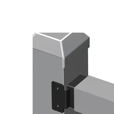Security Rail Brackets - Galvanized