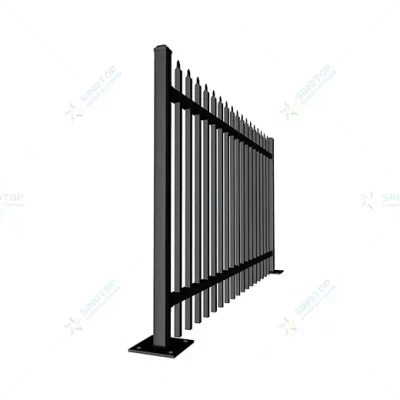 Spear Top Fence Detail