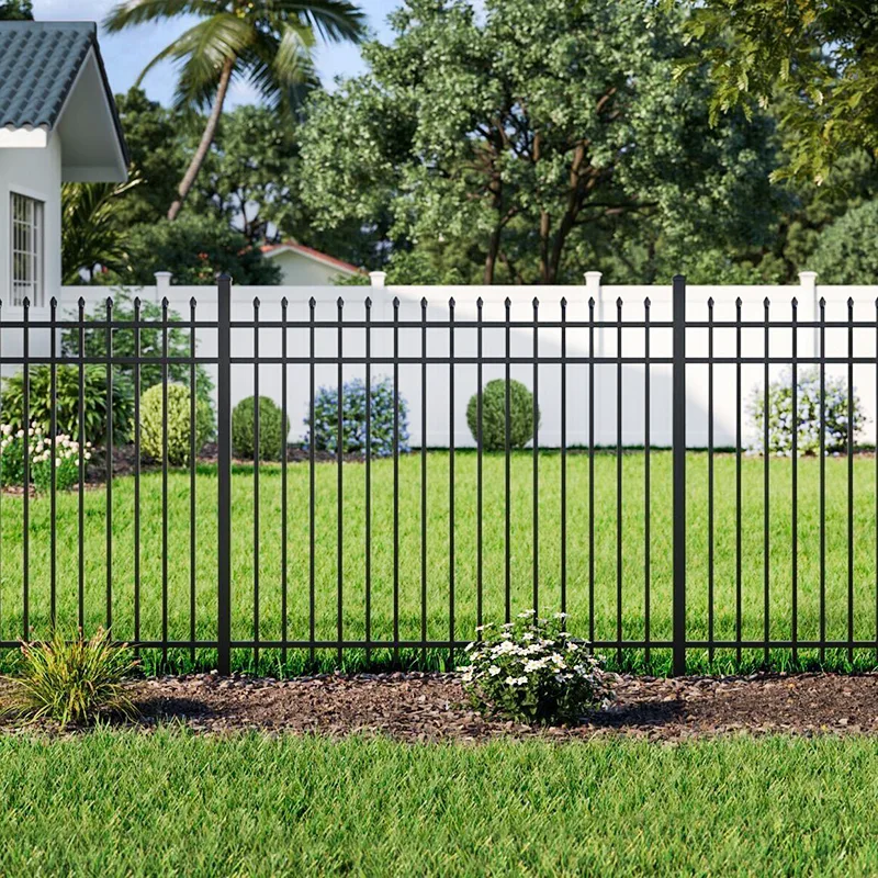 Spear Top Rackable Fence Application