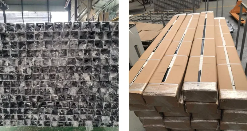Steel 358 Mesh Fence Post package