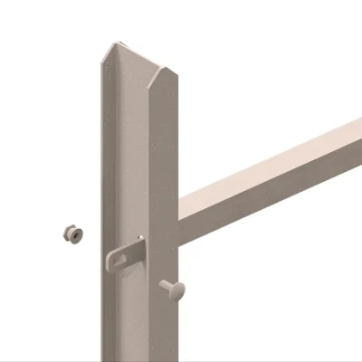 Steel Galvanized Palisade Fence Posts