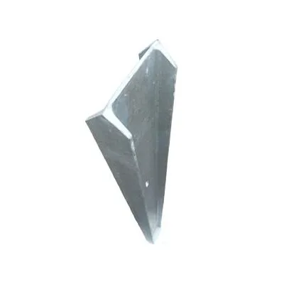 Steel Galvanized Palisade Fence Posts Detail