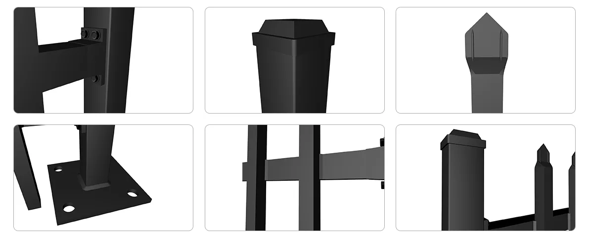Steel Garrison Fencing Product Details