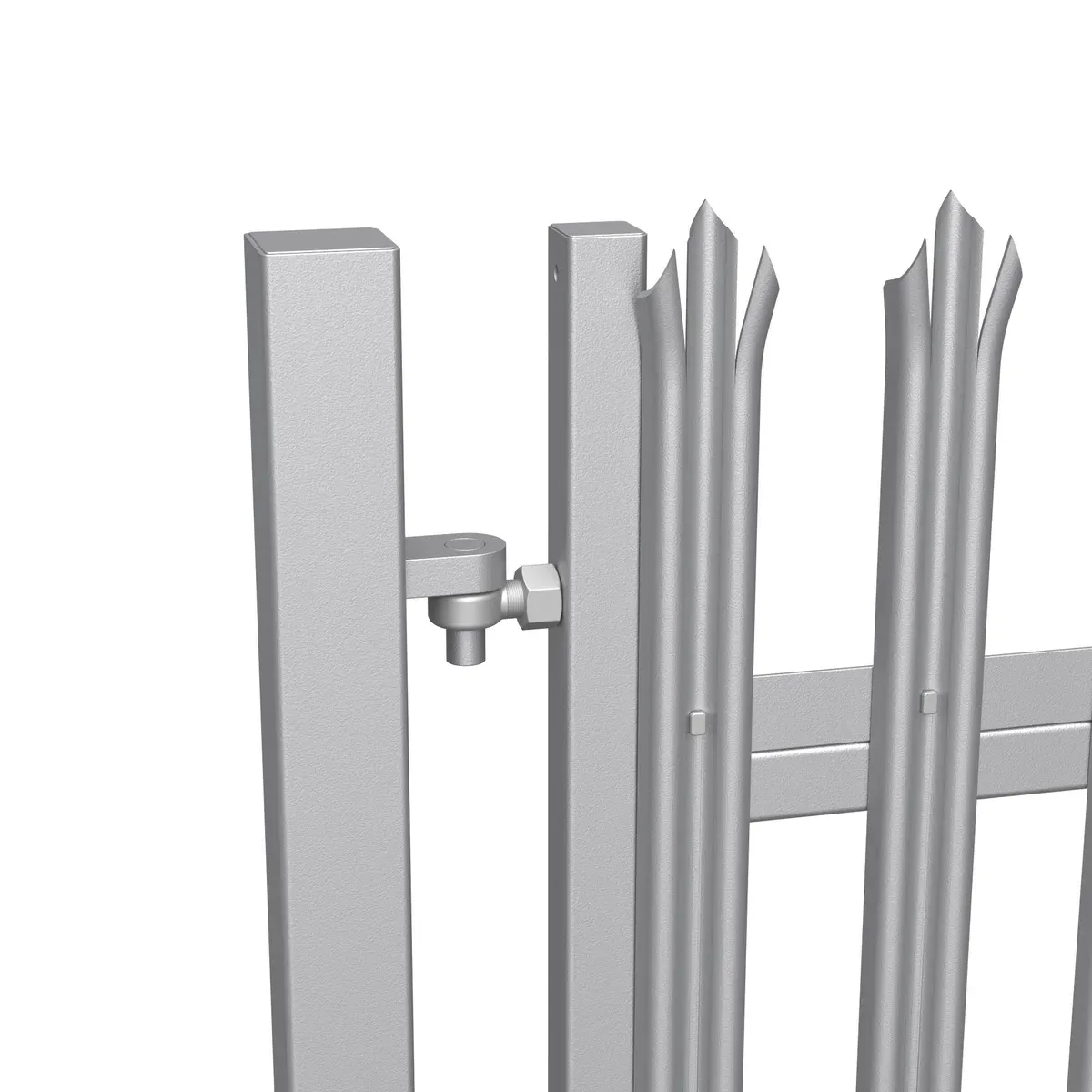 Steel Palisade Gates detail