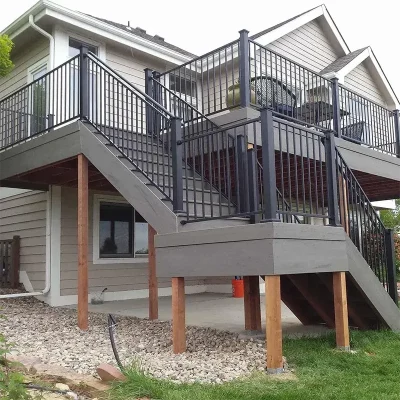 Steel Railing And Stair Handrail Railing for Residential