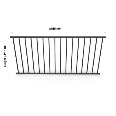 Steel Railing Size Detail