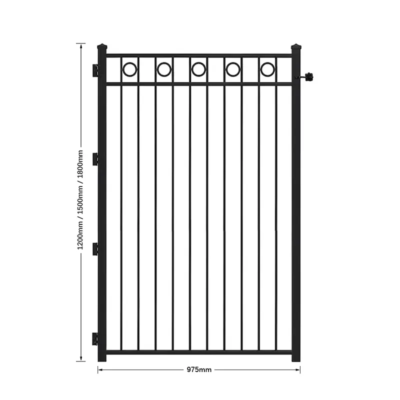 Steel Ring Top Gate Detail
