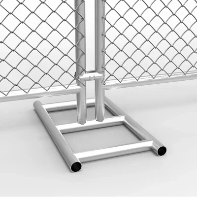 Steel Temporary Chain Link Fence base detail