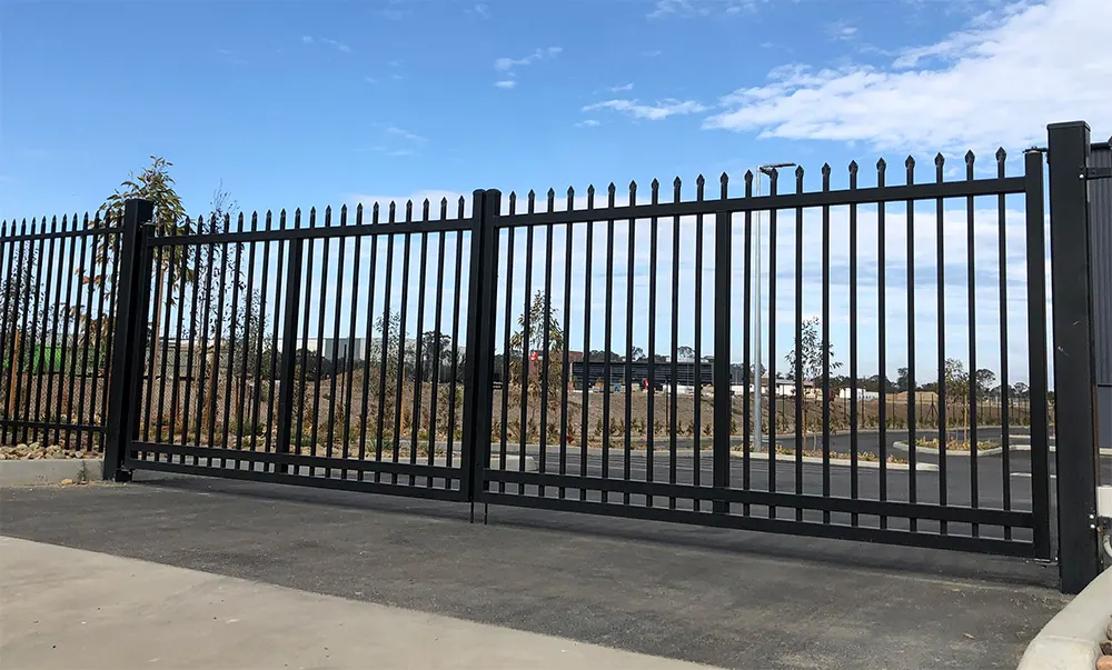 Steel gates