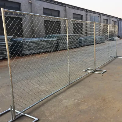 Temporary Chain Link Fence Panels in factory