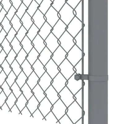 Temporary Chain Link Fence Gate Detail