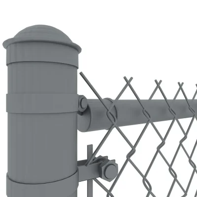 Temporary Chain Link Fence Gate Detail