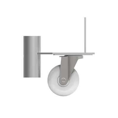 Temporary Fence Jockey Wheel