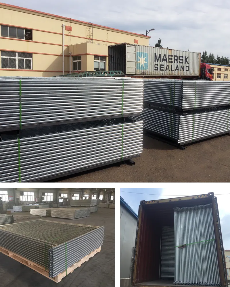 Temporary Fence Packaging