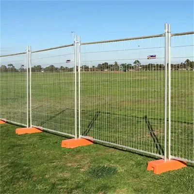 Temporary Wire Mesh Fence for temporary site